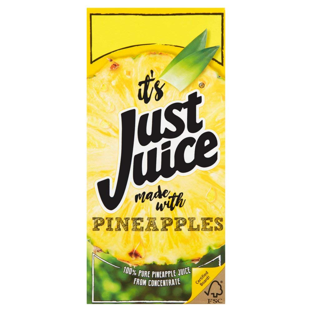 Just Juice Pineapple, 8 x 1 Litre PMP