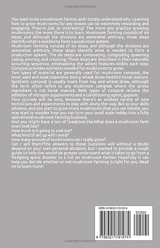 Definitive Guide on Concept of Mushroom Farming: Complete Dummies Manual to Mushroom Farming and Cul