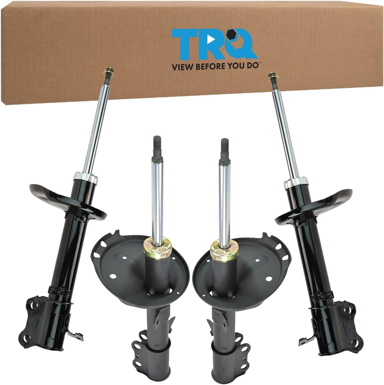 TRQ Front and Rear Strut Assembly Set Compatible with 2001-2003 Toyota Highlander