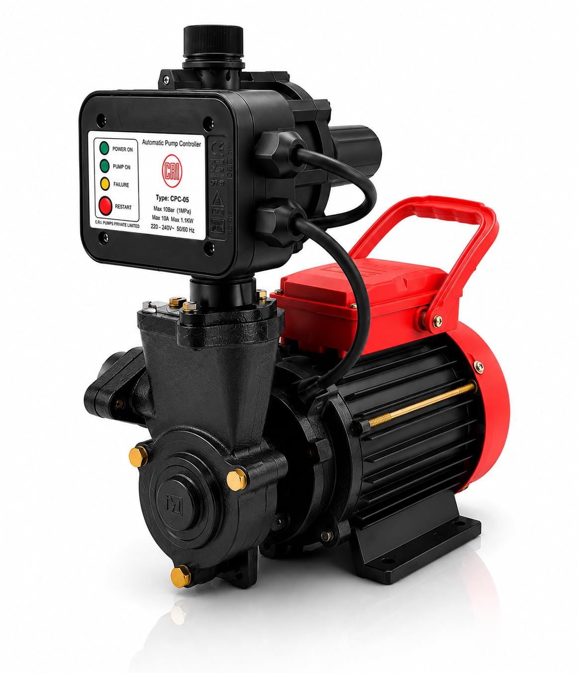 CRI 1.0 HP SELF Priming Pump (Miki) and CRI Automatic Pump Controller (Pressure Booster Pump)| Water Motor Pump 1hp-image-15