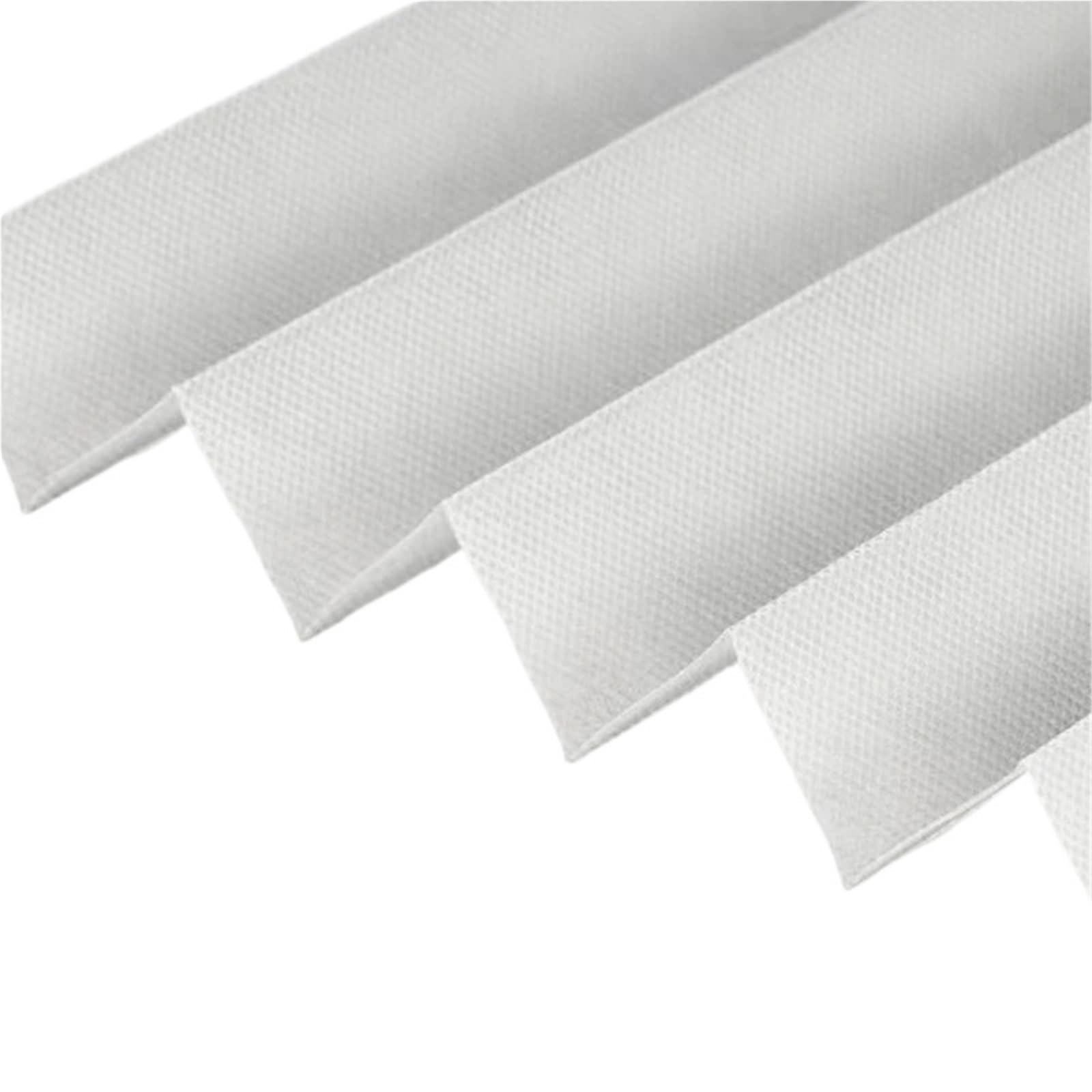 Self Adhesive Blinds Self-Adhesive Blackout Pleated Window Shades Cuttable Temporary Window Paper Blinds(90cm X 180cm,Half Light Grey)