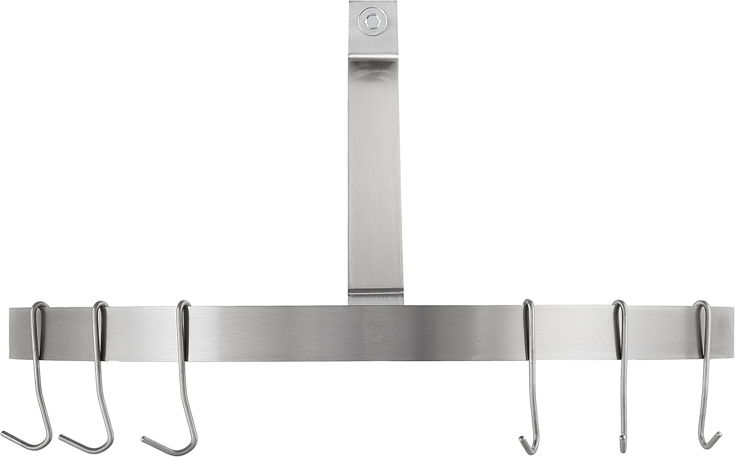 Cuisinart Chef's Classic Half-Circle Wall-Mount Pot Rack, Brushed Stainless: Kitchen Pot Racks: Home & Kitchen