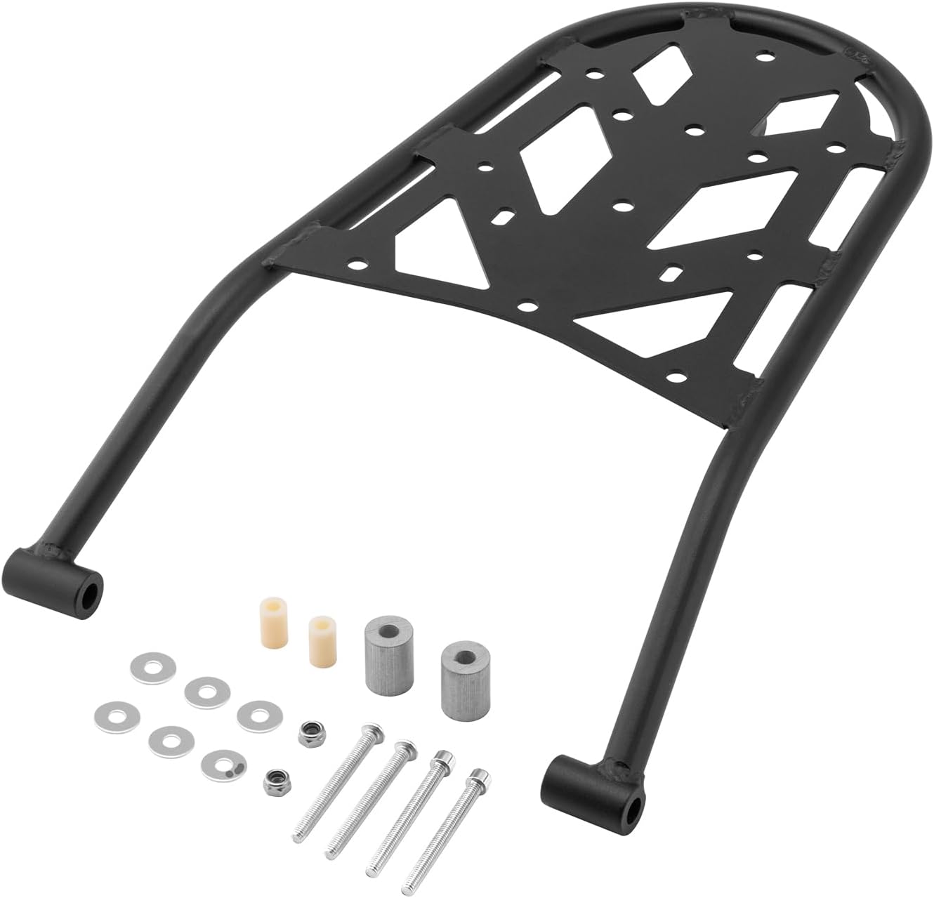 WeiSen Rear Motorcycle Luggage Rack Compatible with 2009