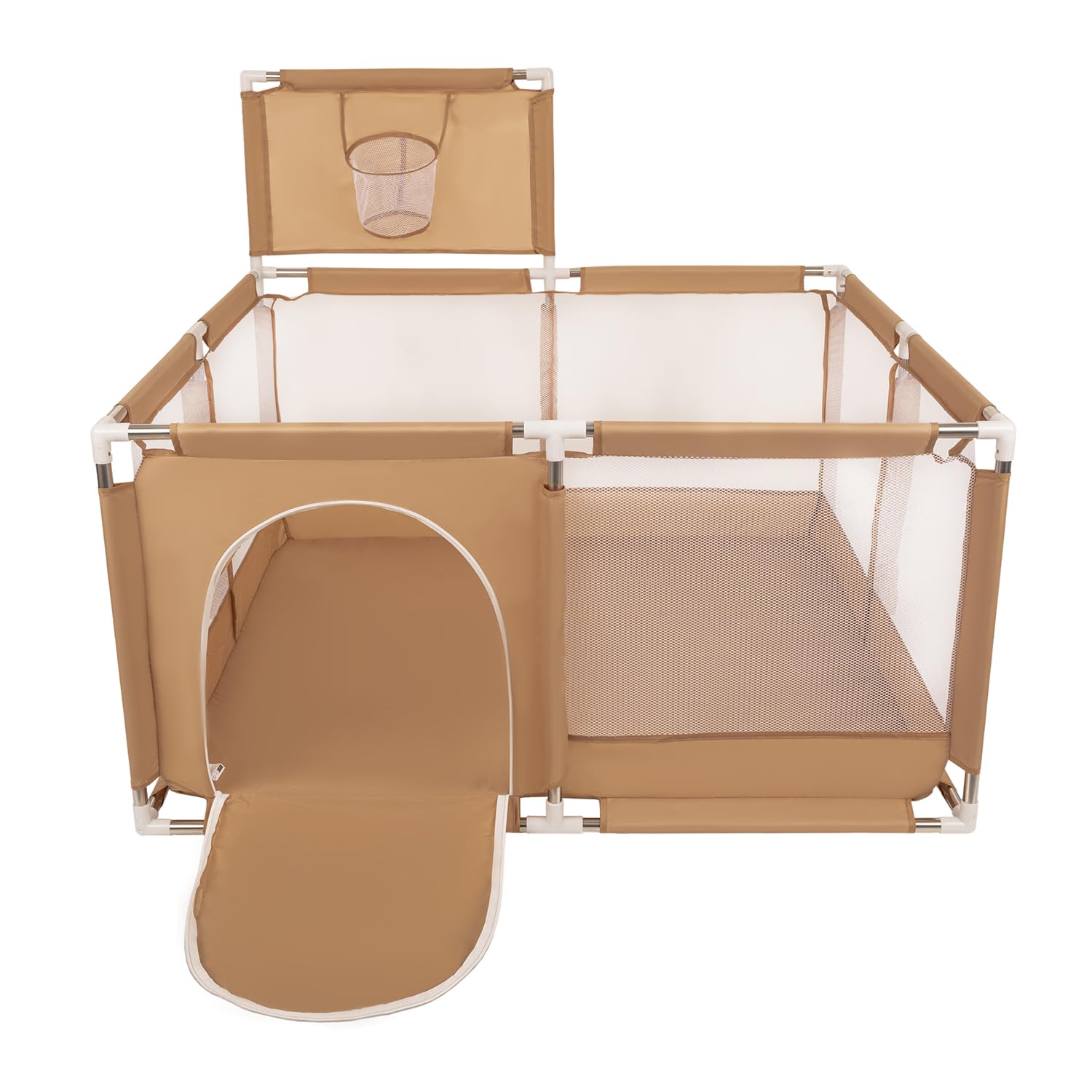 Selonis Recinto Per Bambini Con 200 Palline Colorate 6 Cm, Beige: Turchese Scuro/Beige Pastello/Perla