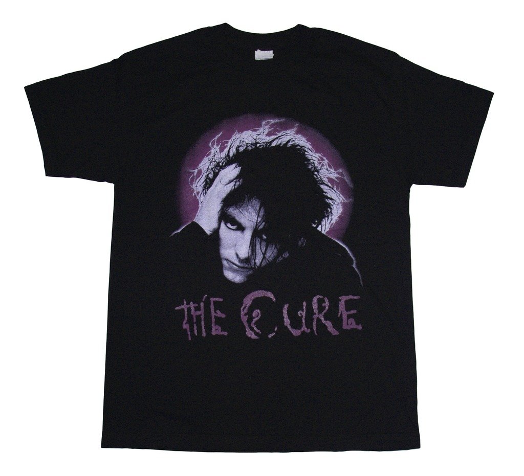 Alstyle ApparelThe Cure - Face Logo - Men's T-Shirt Black