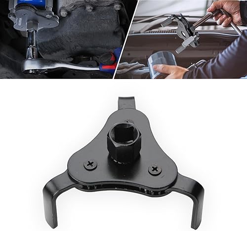 Miniatura 4 de Pack-1 - Llave de mandíbula para automóvil, herramienta de extracción de filtro de aceite de acero, herramientas de mantenimiento automotriz, llave