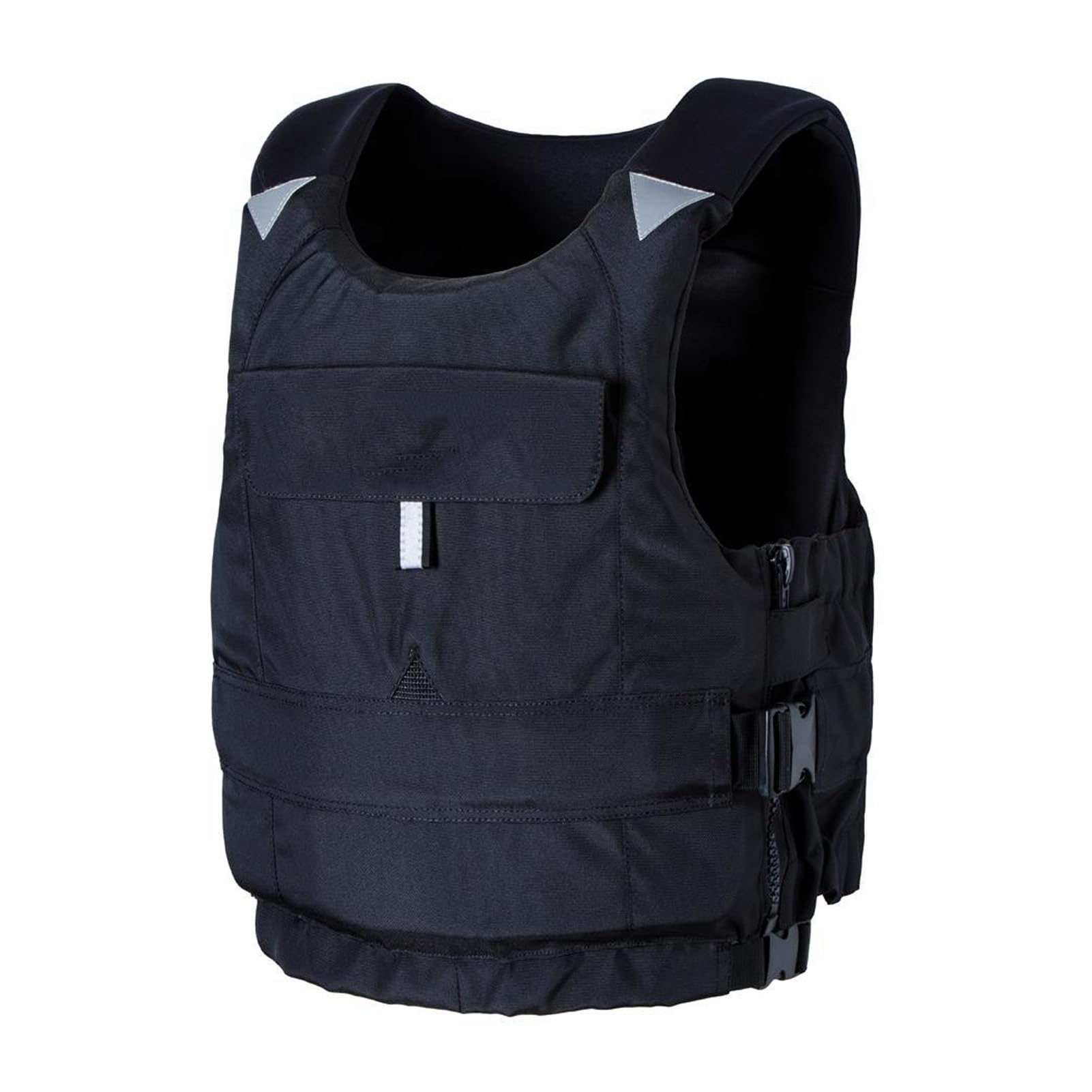 YAMNYSS Fishing Vest for Adults Children Lightweight Large Buoyancy Aid Swim Life Vest for Watersports, Floatation, Kayaking,Black,S