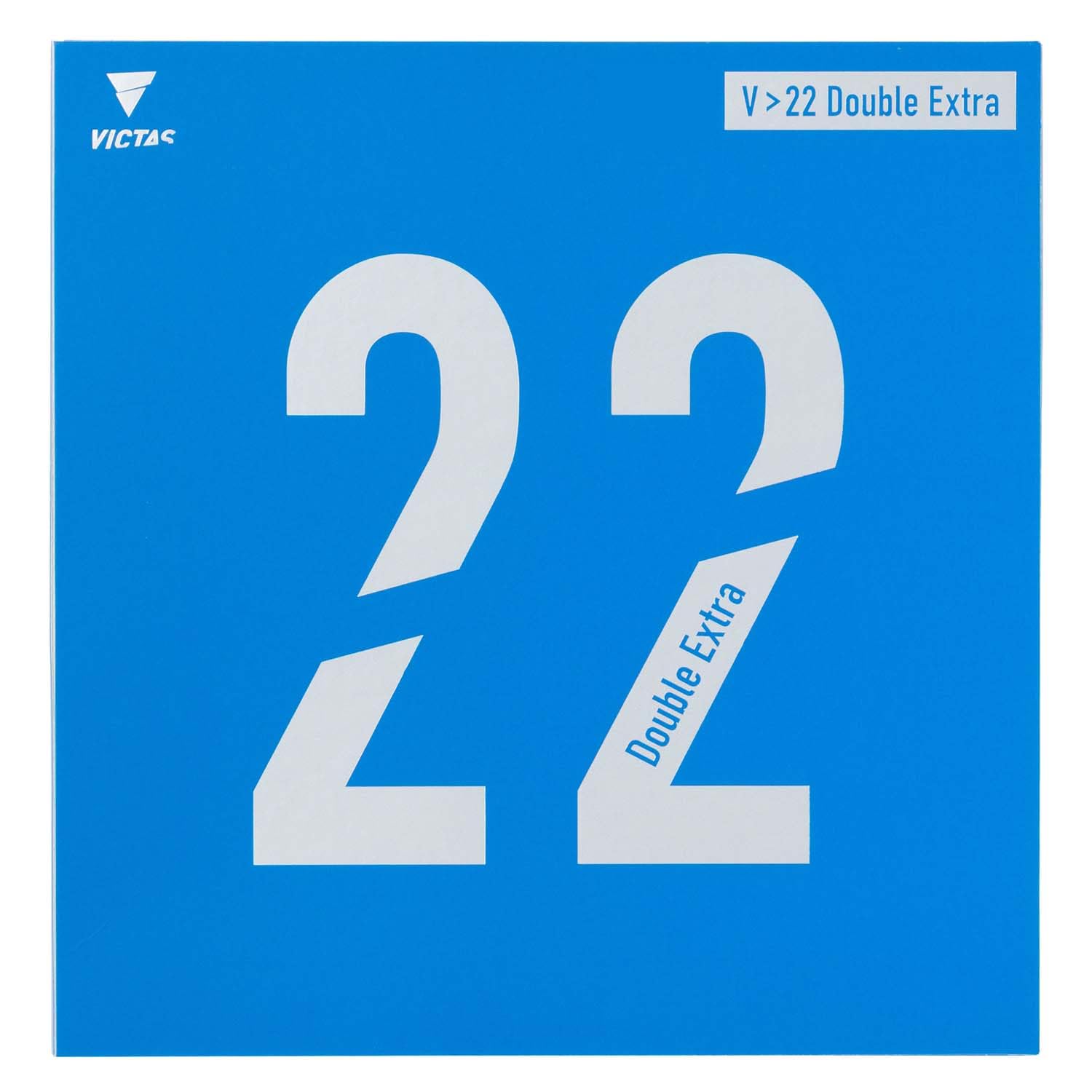 ヴィクタス(VICTAS) 卓球 ラバー V＞22 Double Extra(ダブルエキストラ) 裏ソフト ブルー(5000) 2.0 200070 Amazon | ヴィクタス(VICTAS) 卓球 ラバー V>22 Double Extra(ダブル