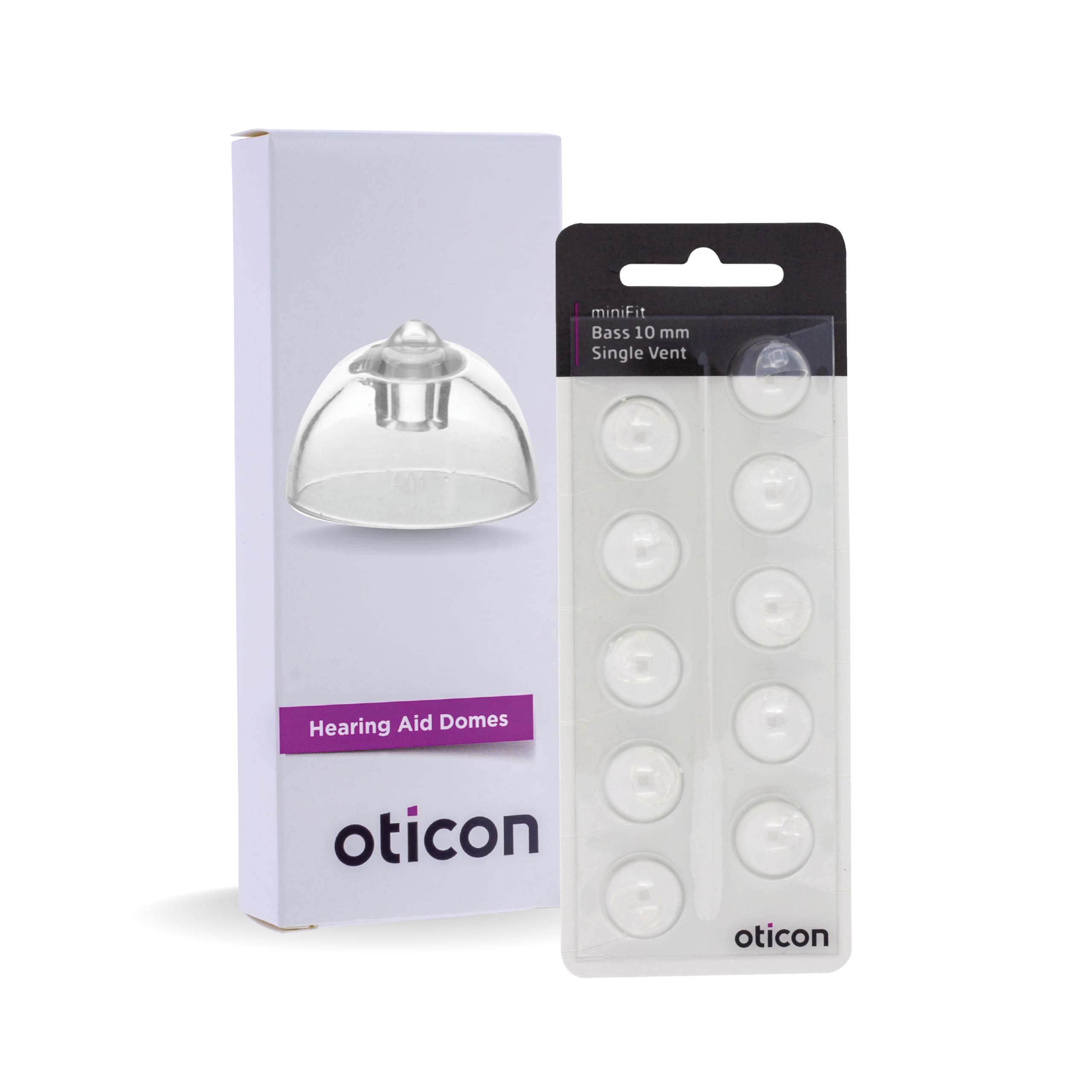 Oticon MiniFit Bass-Dome (double Vent) | Order At