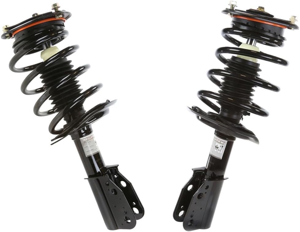 AutoShack Front Complete Struts Coil Springs Assembly Pair of 2 Driver