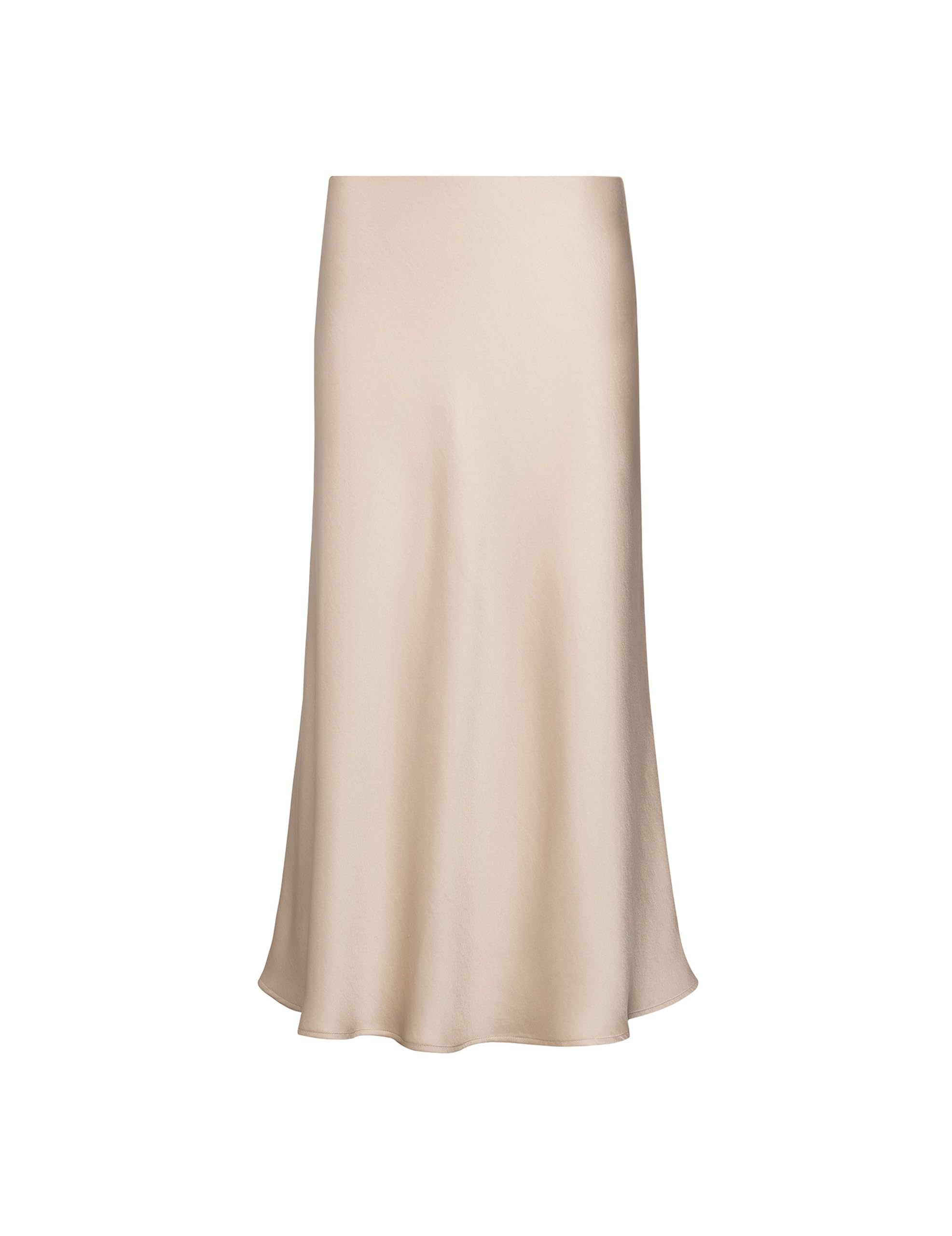 Anne Klein Womens Anne Klein Womens Satin Bias Pull-on Midi Skirt