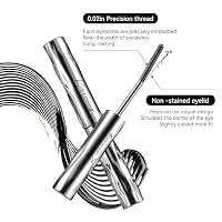3D Curling Eyelash Iron Mascara,New Metal CurlWaterproof Mascara,With Ultra Fine Metal Wand, Contains Lengthening Fibers,Clump-Free&Smudge-Proof,7° Curling Design,Black (Pack of 1) — image 7