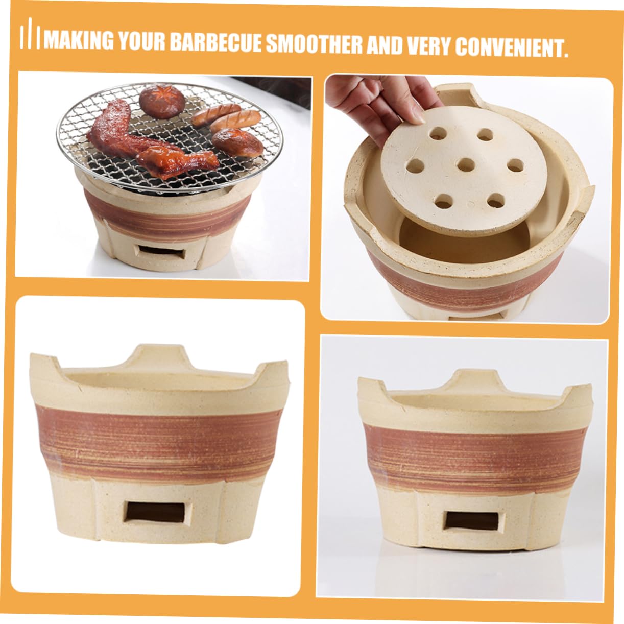 Grill Zewnętrzny Piec Węglowy Do Gotowania Piece Węglowe Do Piec Węglowy Do Piec Węglowy Do Ceramiczny Piec Do Akcesoria Do Grillowania