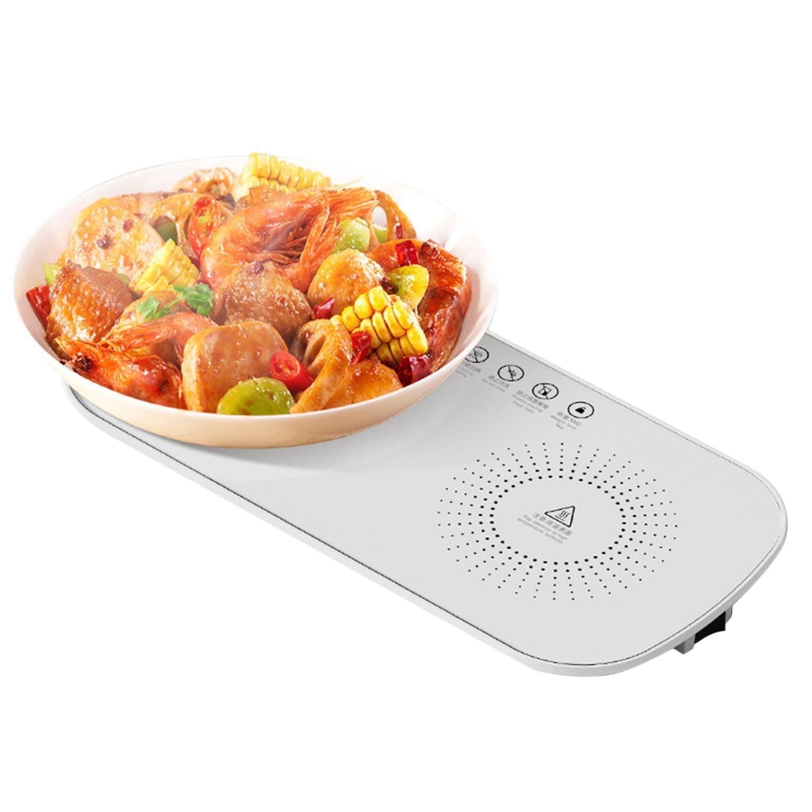 Plateau Chauffant Électrique Pliable AUTOPkio - 300W 5 Températures & Minuterie Pour Buffets