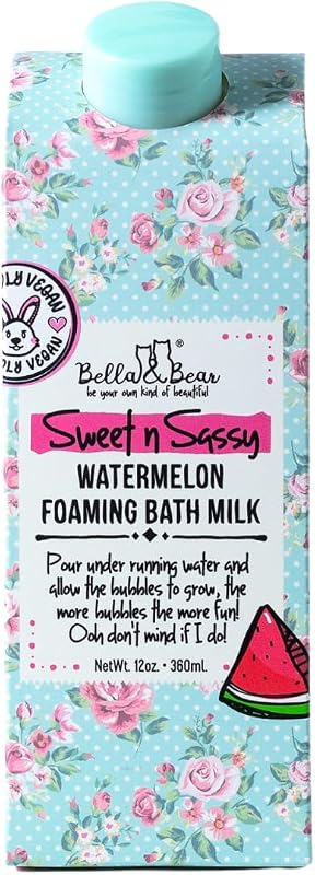 Espuma para banho Bella & Bear Sweet n Sassy com fragrância de melancia, 360 mL