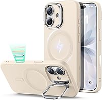 Vista 97 de ESR Funda para iPhone 13 Pro, compatible con MagSafe, protección de grado militar a prueba de golpes, soporte de anillo de cámara integrado, funda