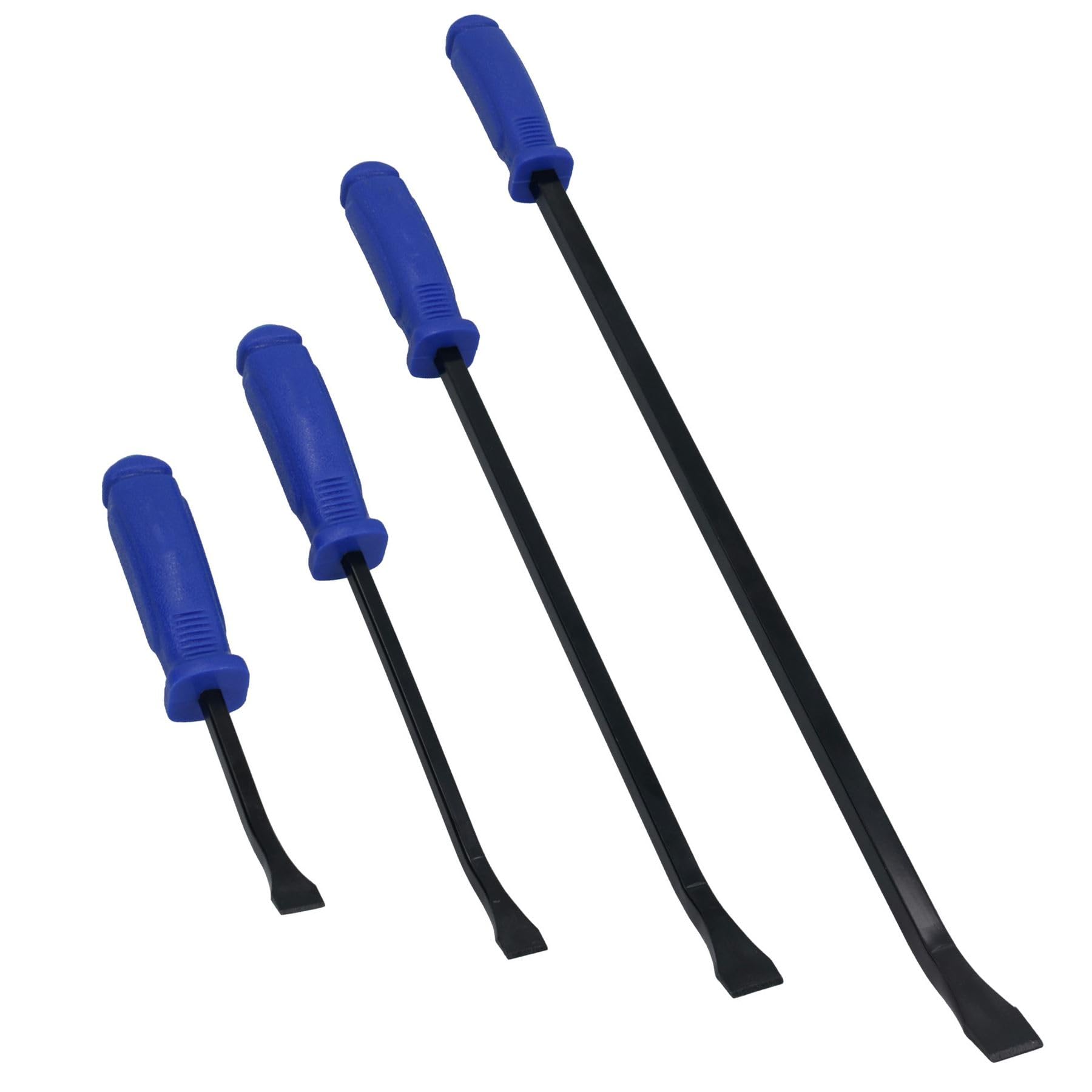US PRO 4pc Go-Thru Wrecking Pry Bar Set Lever Crow Bars 200mm - 600mm 6767