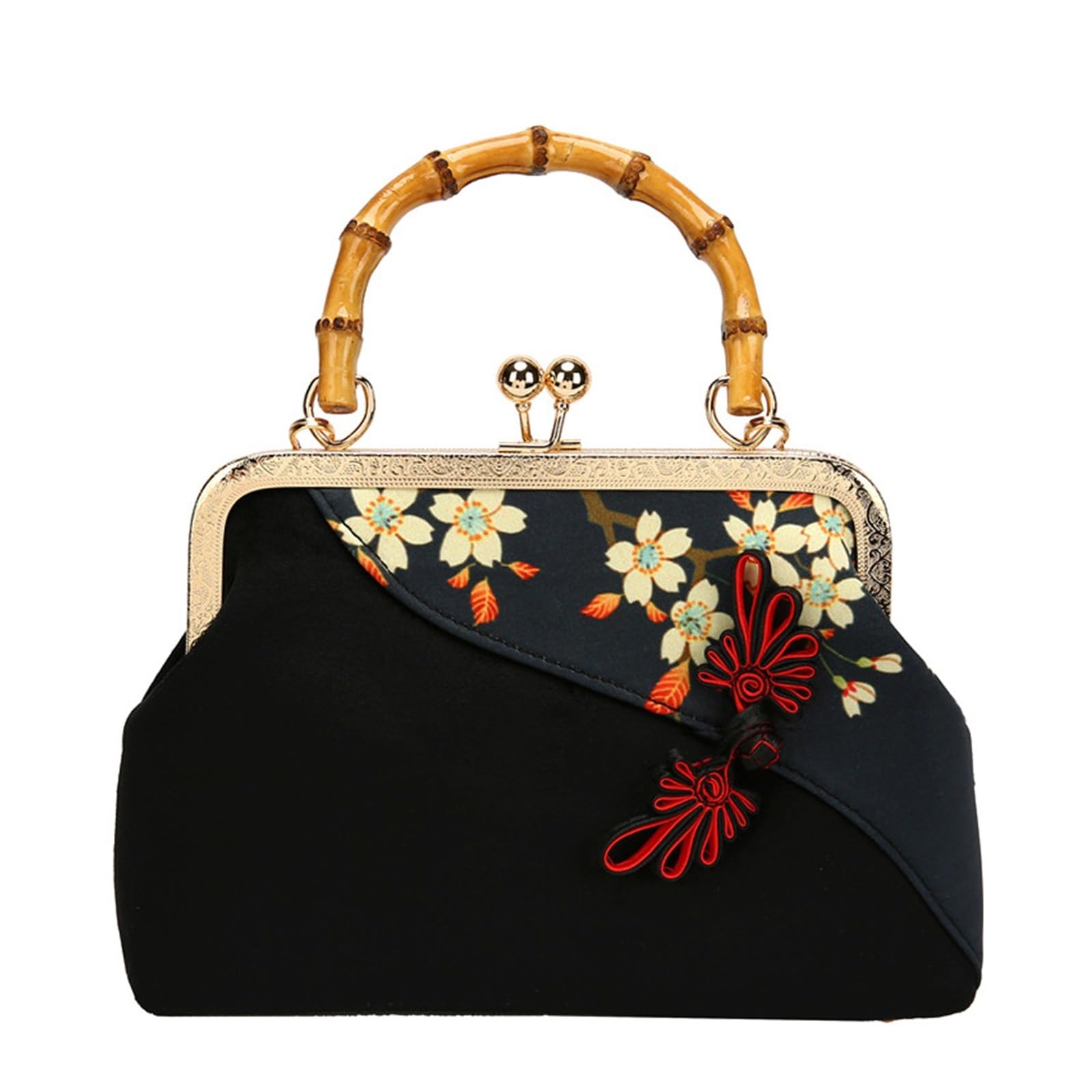 Sac Cheongsam d'exception en velours précieux pour femme distinguée