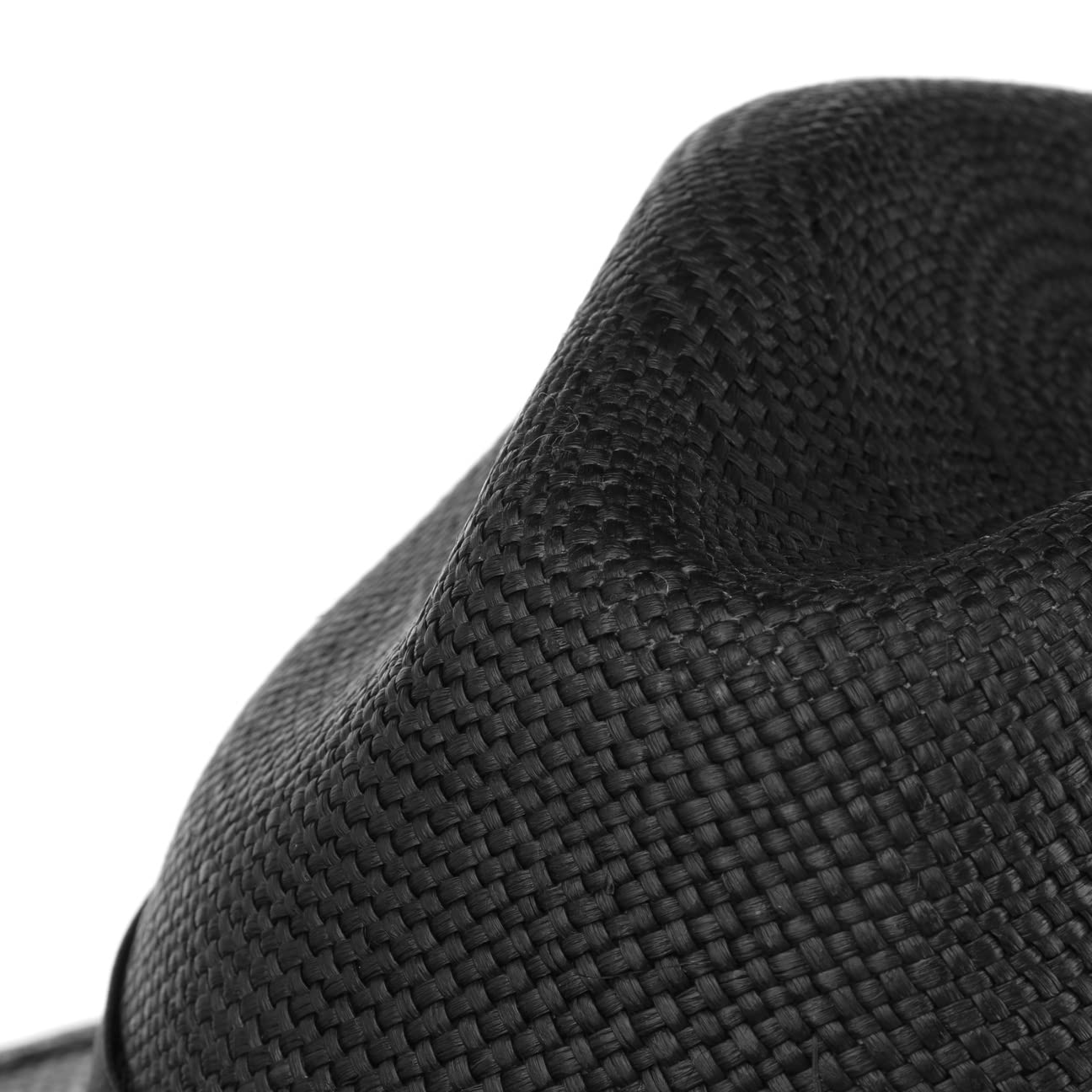 Borsalino Cappello di Paglia Big Brim Fedora Uomo - Made in Italy Estivo da Giardiniere Cappelli Spiaggia con Nastro Grosgrain Primavera/Estate Estate