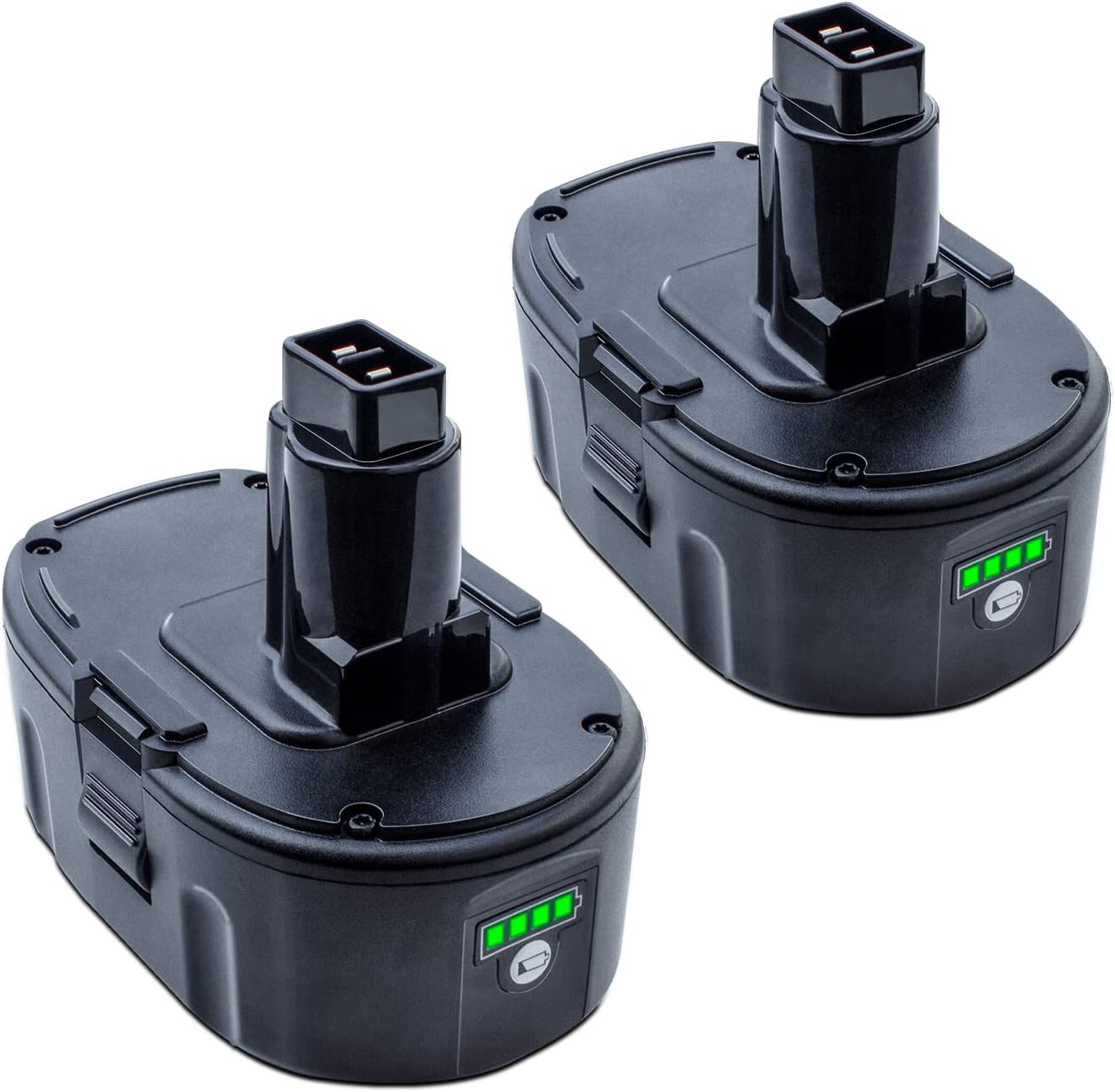 DTK 7.0Ah 18V Battery Replacement for Dewalt, 2Pack 18V Lithium Ion Battery Compatible with Dewalt DC9096 DC9098 DC9099 DW9095 DW9096 DW9098 DE9039 Cordless Tools