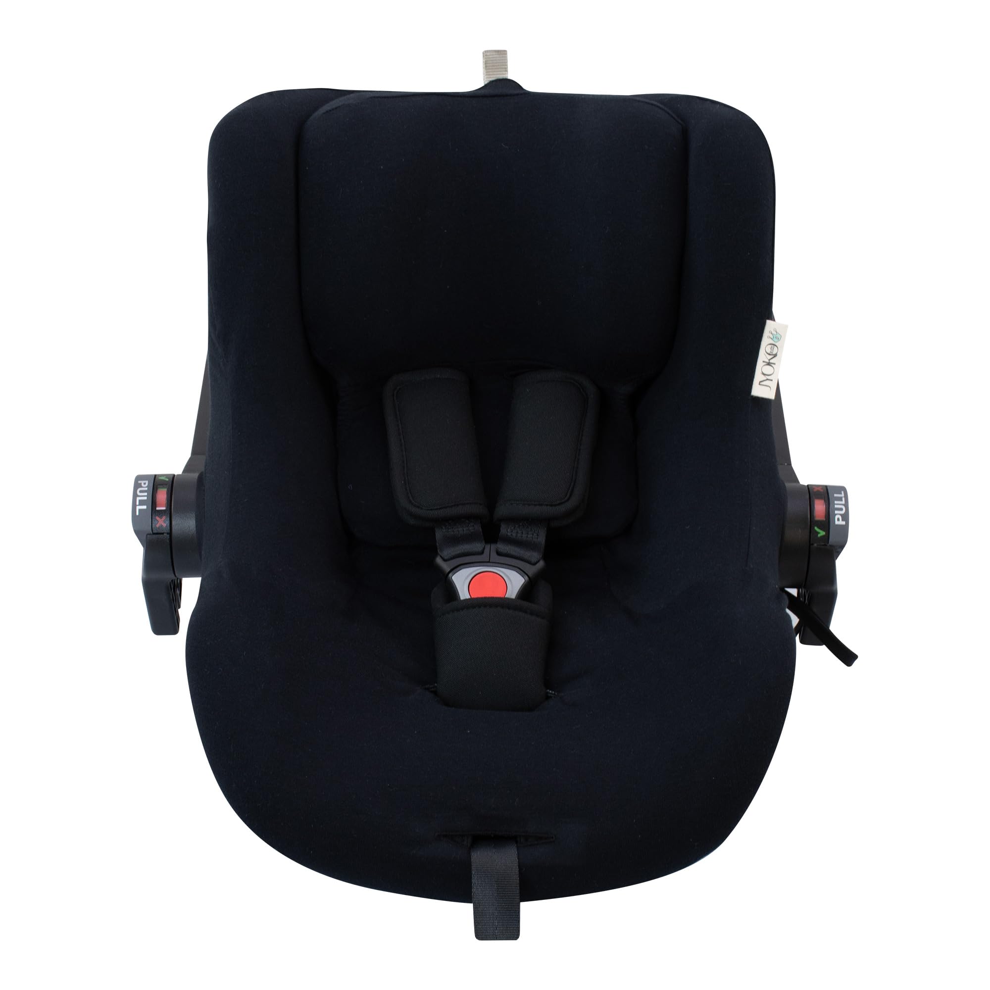 JYOKO Kids - Custodia per portabebè Nest compatibile con seggiolino auto Jané Groowy ISize (Black Series)