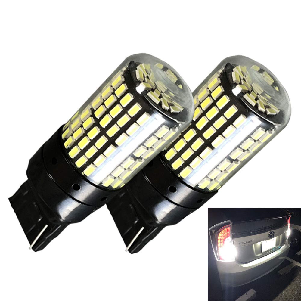 稲光 LED 144連 T20シングル バックランプ ホワイト キャンセラー内蔵 稲光 LED 144連 T20シングル バックランプ ホワイト