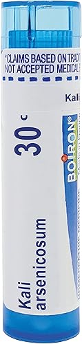 Boiron Kali Arsenicosum 30C para piel seca con picazón empeorada por el calor, 80 pellets