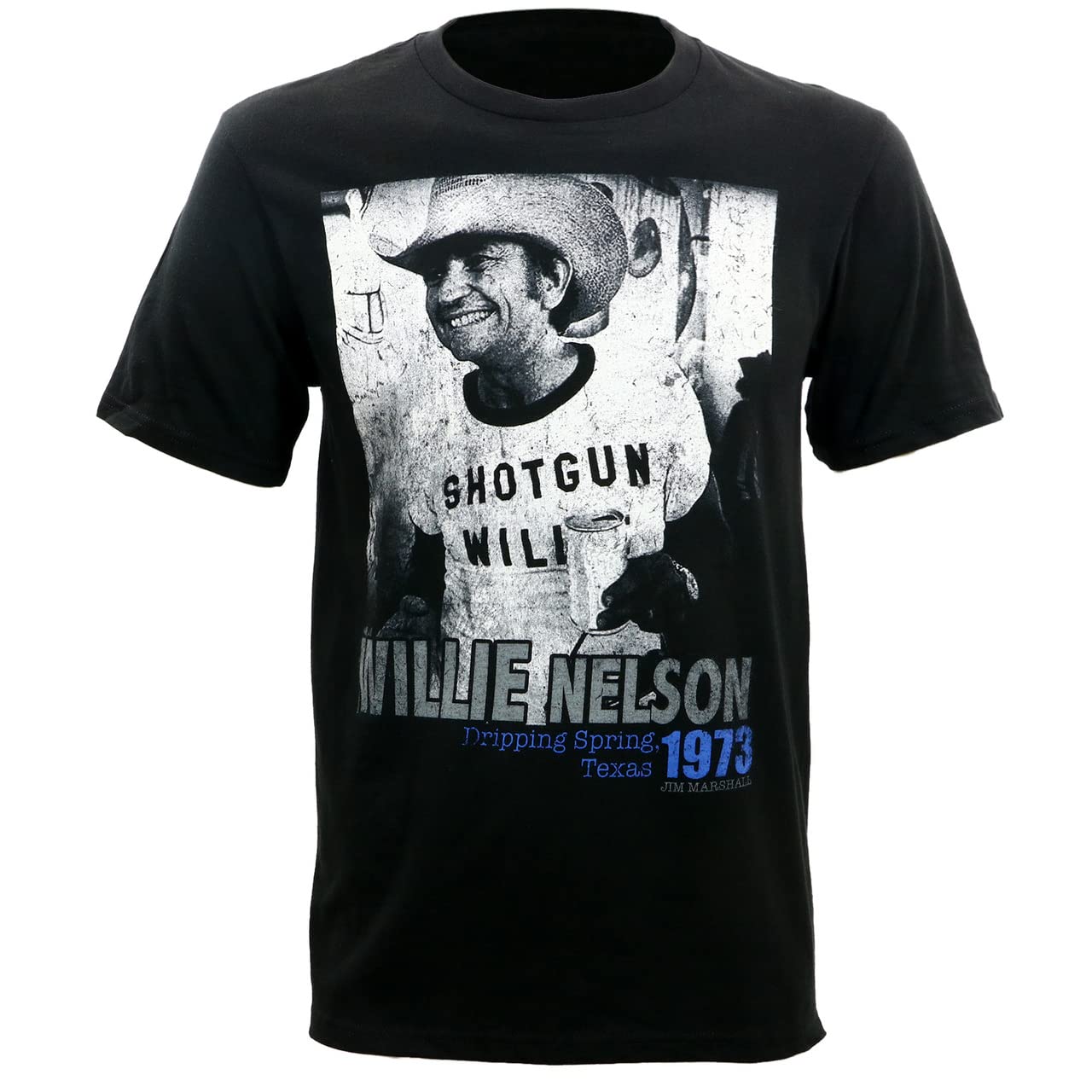 Hifi Willie Nelson Mens Shotgun Slimfit T Shirt Desertcart INDIA