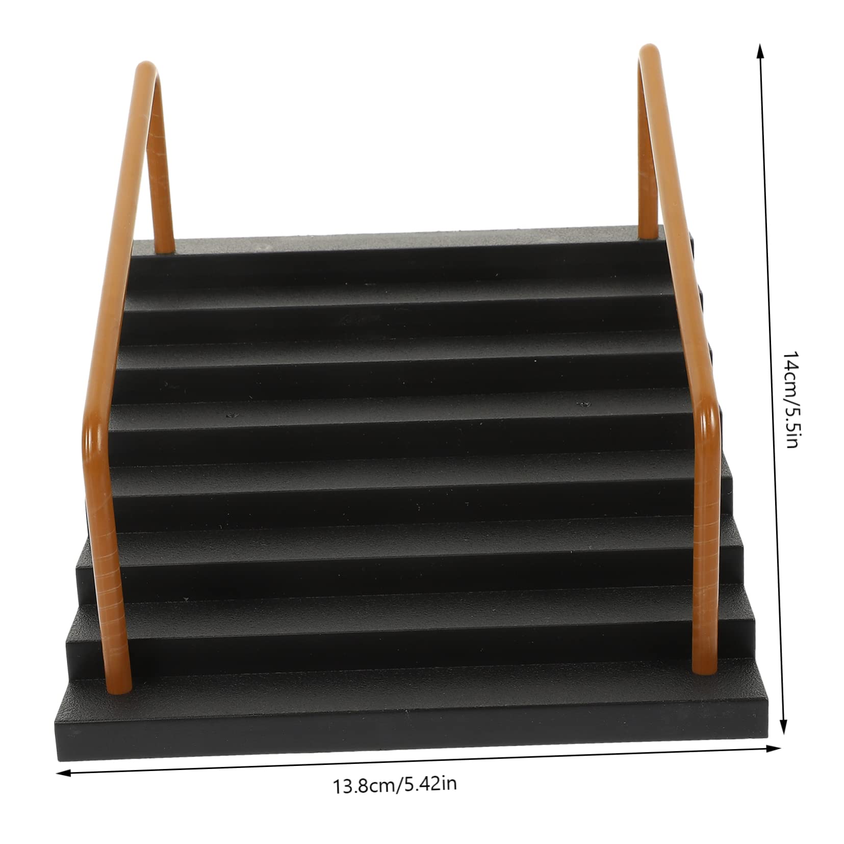 NAMOARLY Mini Finger Skateboard Ramp Kit Field Props for Training for Skate Develop Coordination and Skills