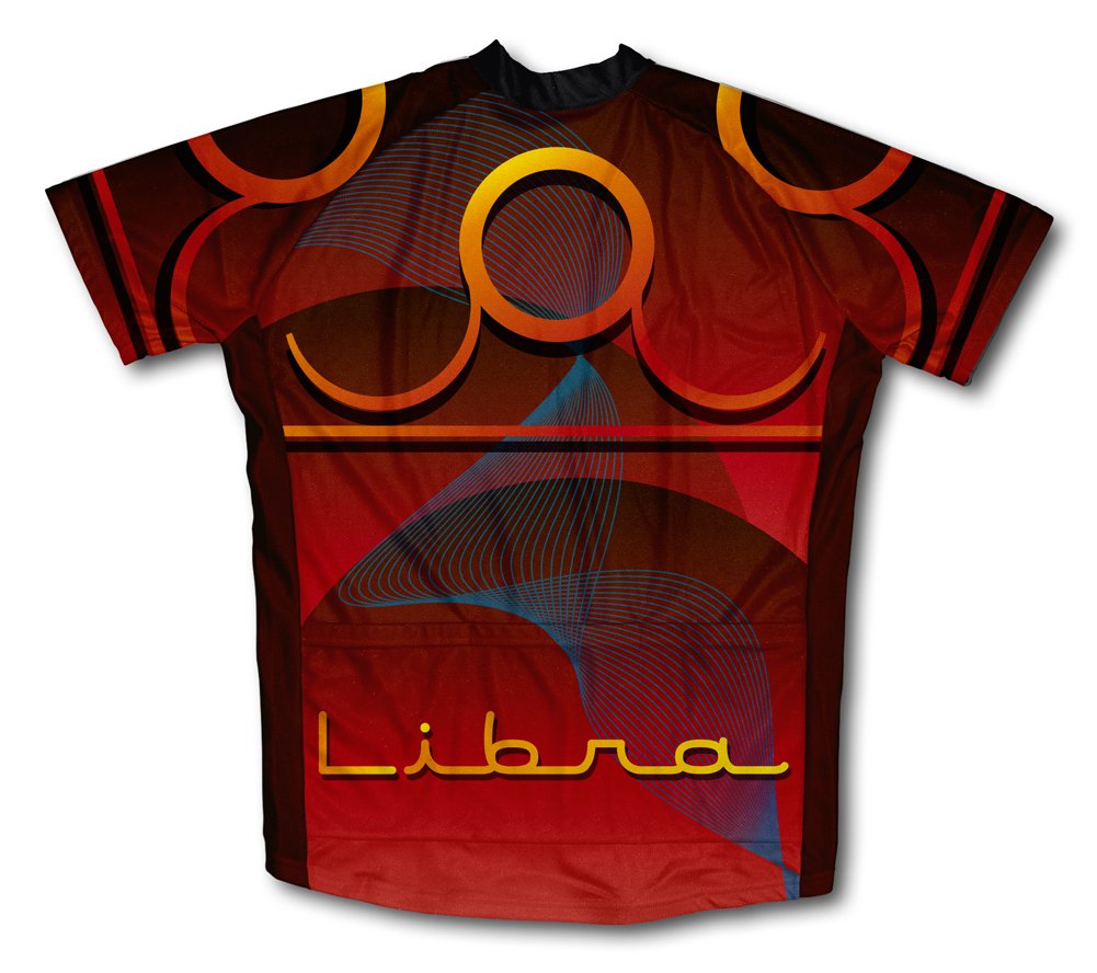 ScudoPro Libra Short Sleeve Cycling Jersey for Youth - Size S Red