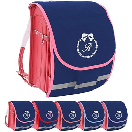 Amazon ランドセルカバー 女の子 おしゃれ 雨 キズに強い ポケット付き 紺 リボン ポケランカバー オリジナル内 外ポケット付き イニシャル 防水 防キズ 名入れ 手作り ハンドメイド 人気 シンプル 反射 ギフト おすすめ 日本製 ランドセルカバー シューズ バッグ