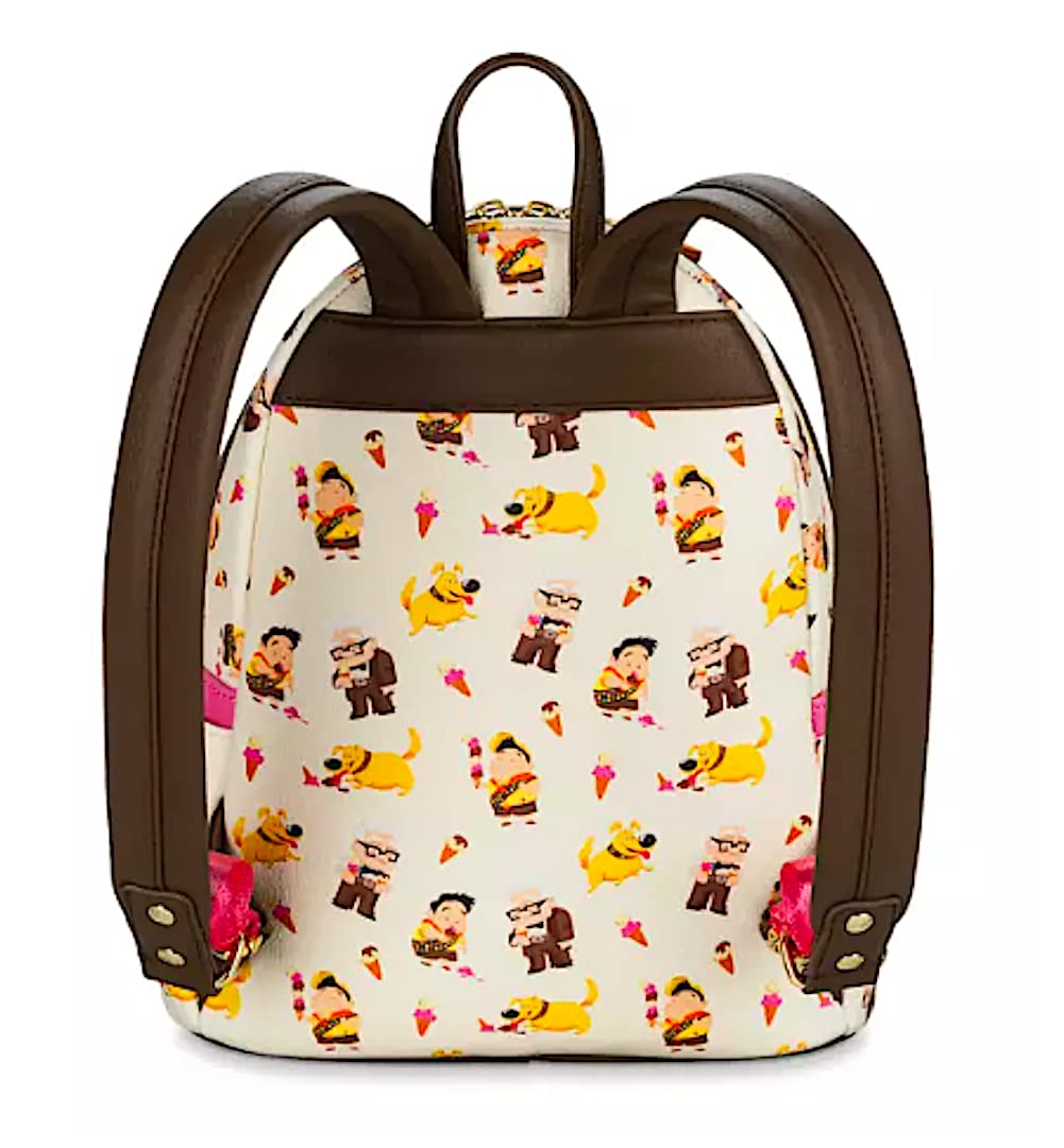 Loungefly Disney Parks Mini Zaino - Pixar Up, Beige, Medium, Zaino