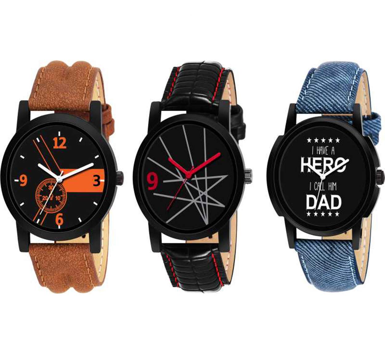 RPS FASHION WITH DEVICE OF R Analogue Black Dial Mens and Boys Watch -Combo Set of 3 (B07X5K1FWC) Amazon Price History, Amazon Price Tracker