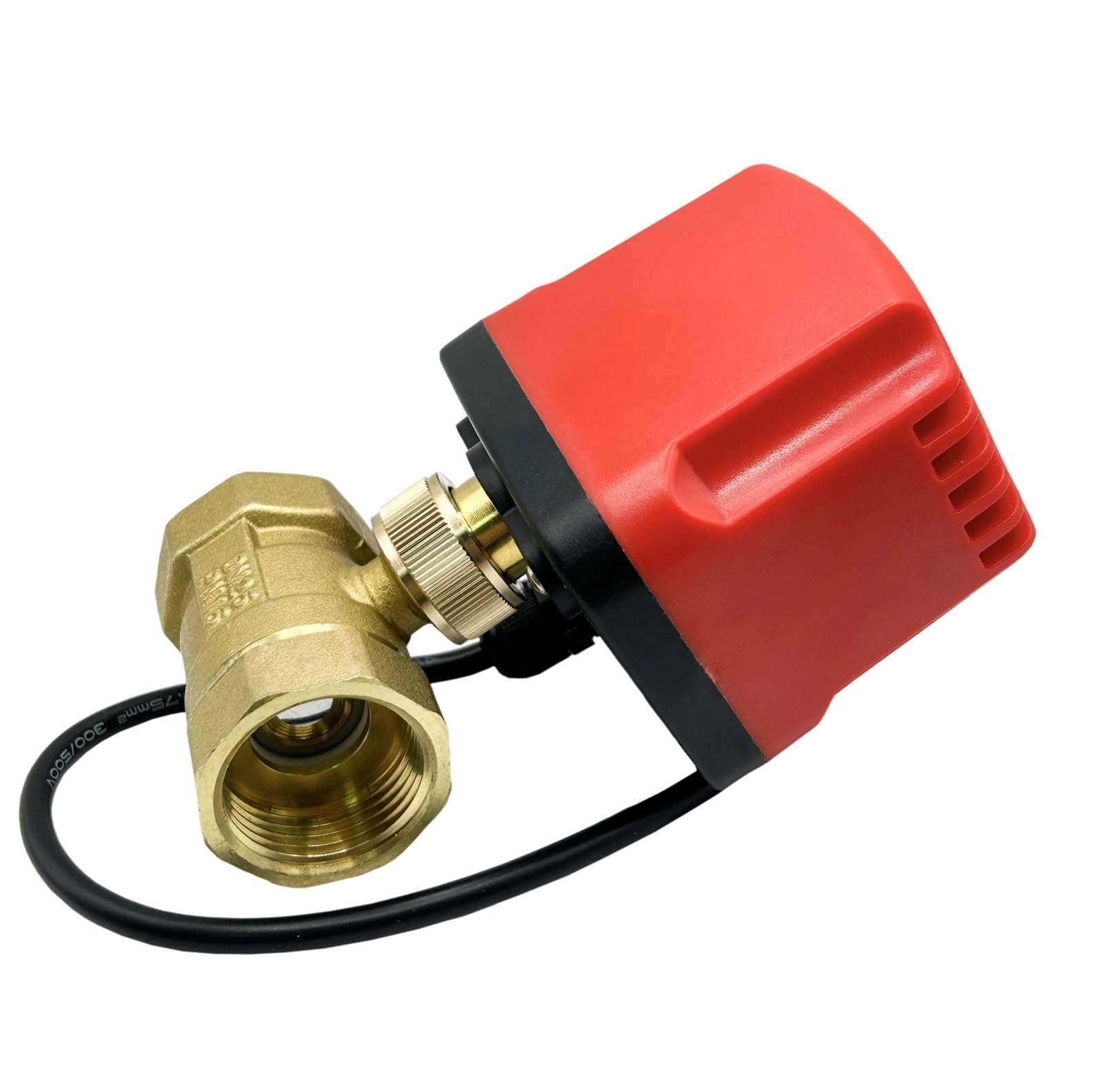 VSPPJYFG 1" Electric Ball Valve Brass Thread Electric Ball Valve IP65 Waterpoof Motorized Ball Valve Three Wire Or Two Wire(12VDC-CR03)