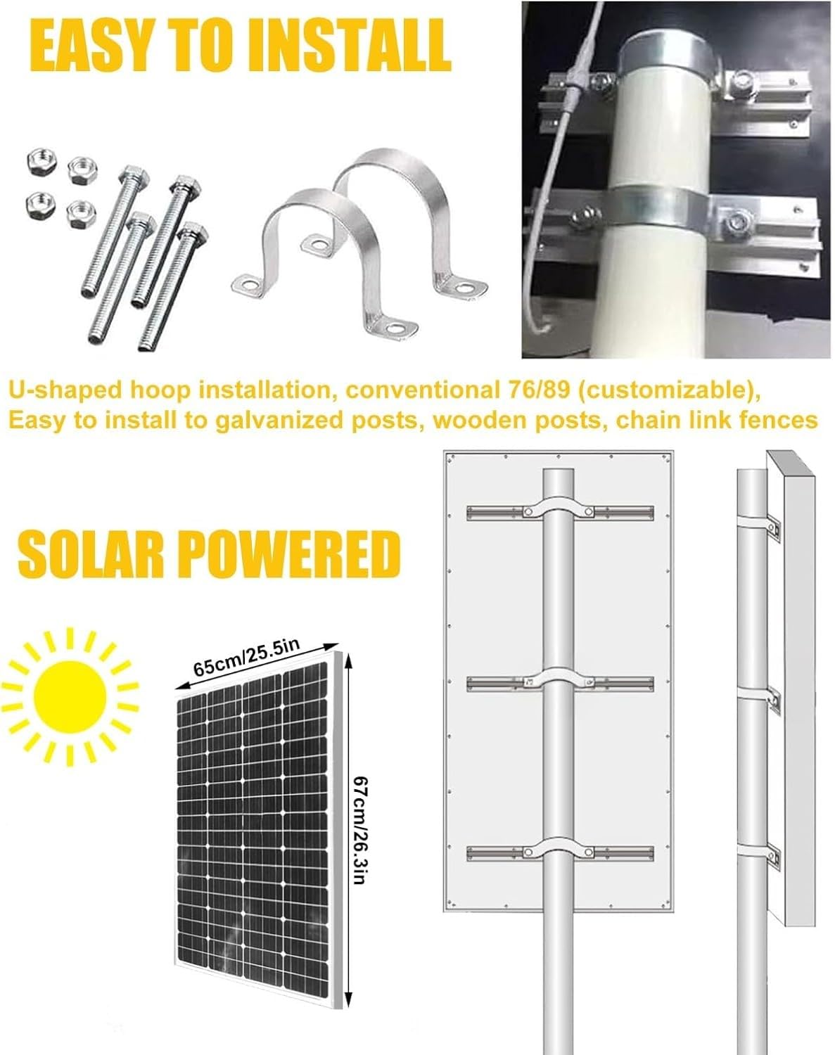 50x70cm/60x90cm Señal trafico Radar Control Velocidad, Energía solar LED Intermitente Cartel Control Velocidad Indicador de velocidad, Kilometraje/Millas Ajustables
