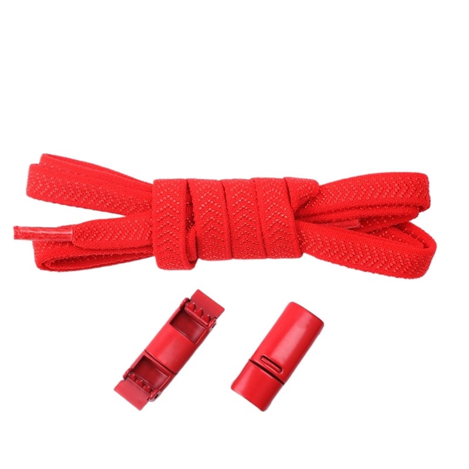 5 paia di lacci elastici piatti senza for scarpe da ginnastica, in gomma elasticizzati Per Scarpe da Sportive