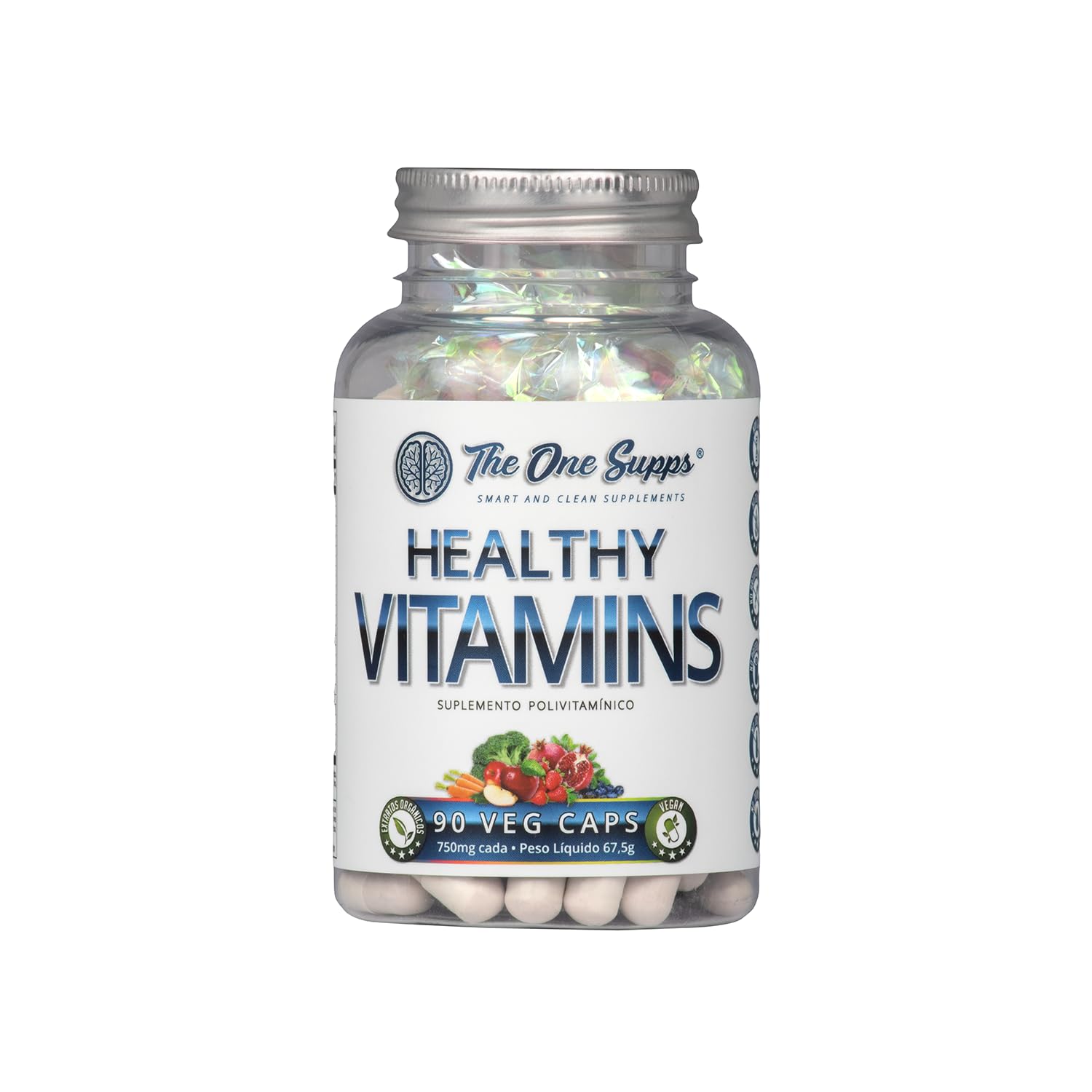 3 x Healthy Vitamins® 90 Veg Caps – 60% Vitaminas Naturais – The One Supps em promoção! Veja a oferta e mais achadinhos de Vitaminas & Suplementos 3 Hoje é o melhor dia para comprar 3 x Healthy Vitamins® 90 Veg Caps – 60% Vitaminas Naturais – The One Supps com aquele preço maroto! Promoção! Aproveite a oferta! 3