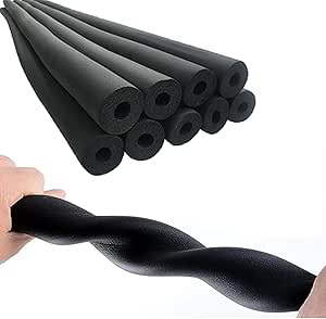 MECCANIXITY Pipe Insulation Foam Tube Lagging Insulation Pipe 15mm ID