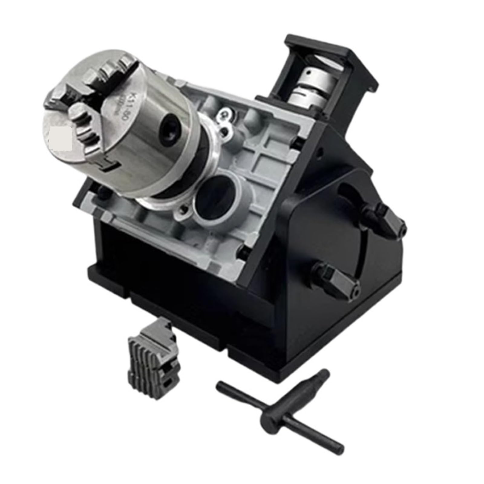 CNC Automatic Indexing Rotary Table Positioner Manipulator Argon Arc Welding Marking Circular Seam Smooth Rotation(D80 3-inch)
