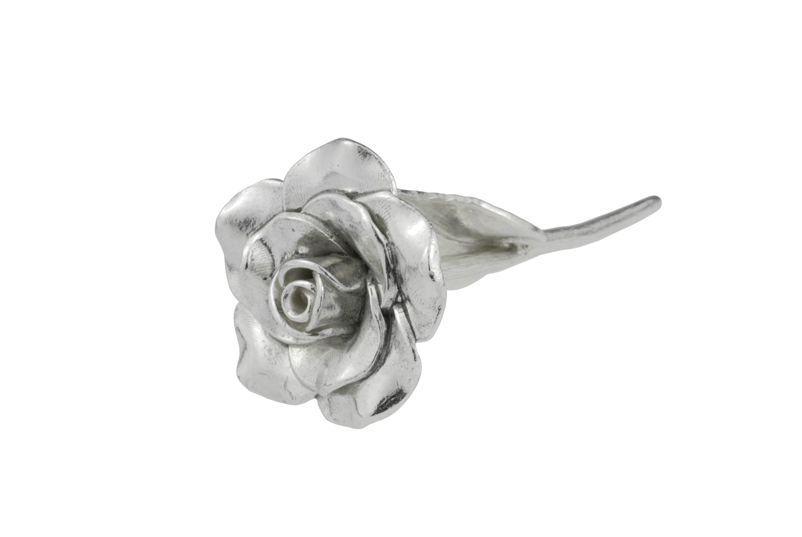Pirantin Silver 11Th Everlasting Rose - Great 11 Year Anniversary Idea