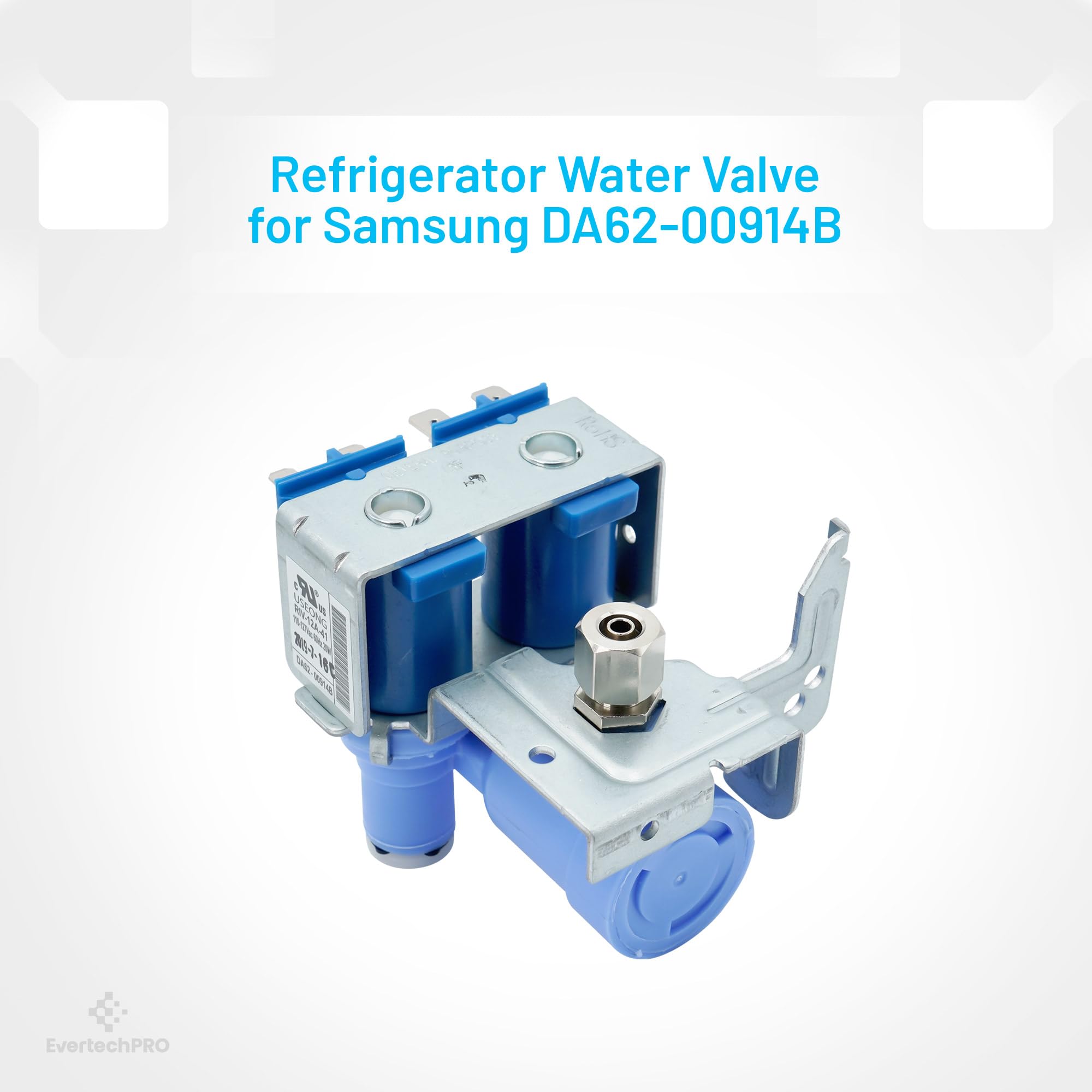 EvertechPRO DA62-00914B Ventil Ersatz für Samsung Kühlschrank DA97-06642B