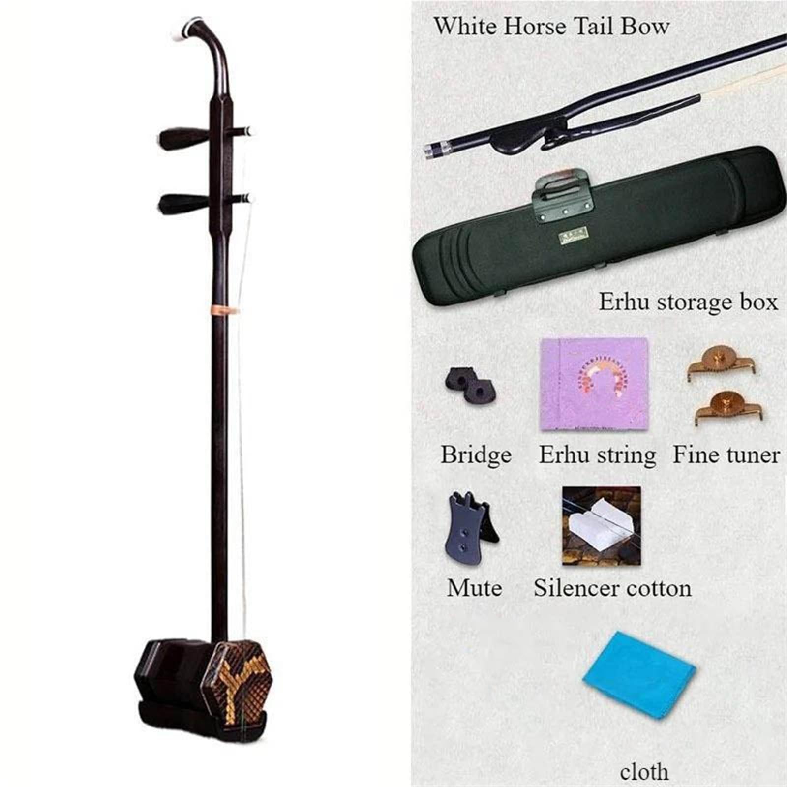 Erhu Performance Professionnelle Erhu Traditionnelle À 2 Cordes