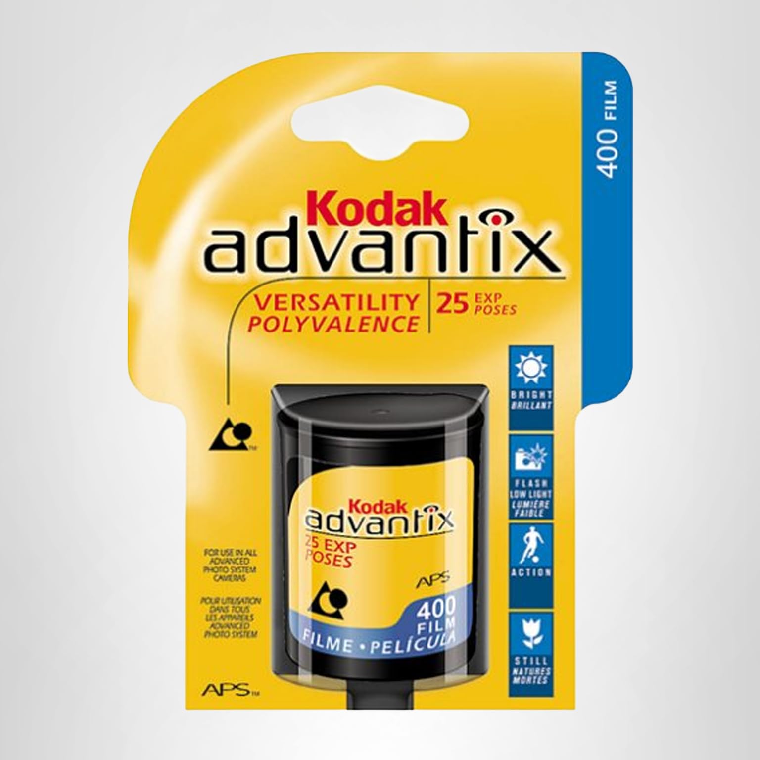 Amazon.com: Kodak Advantix 400 Speed 25 Exposure APS Film