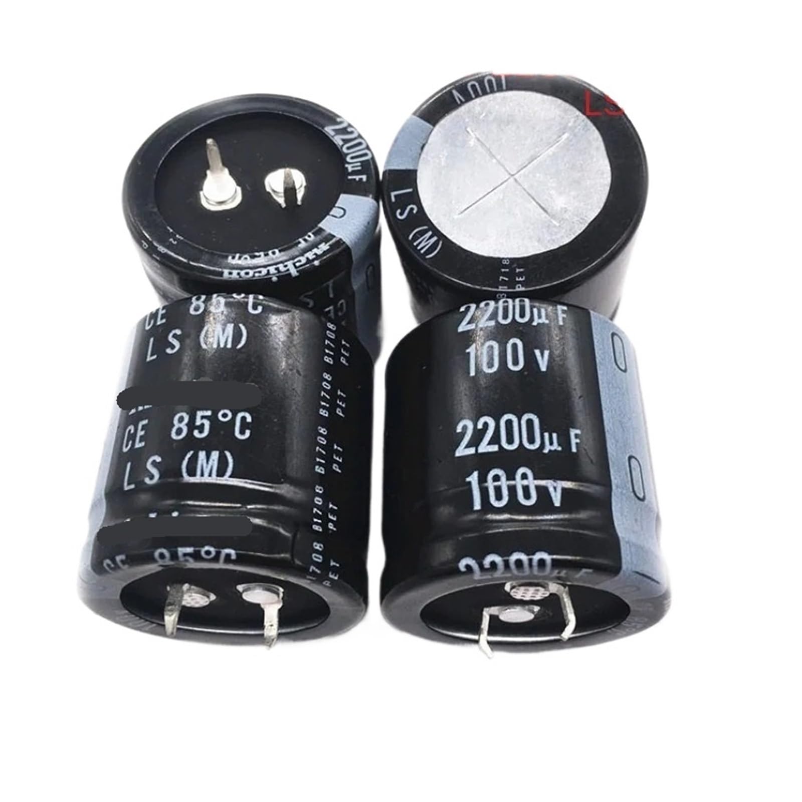 ICXLPMC (1PCS 2200UF 100V 30 * 30 electrolytic capacitor 100V2200UF 30X30