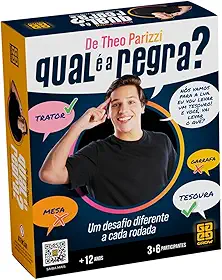 Jogo Qual é a Regra? De Theo Parizzi - Grow