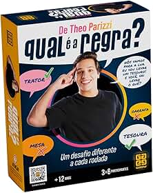 Jogo Qual é a Regra? De Theo Parizzi - Grow