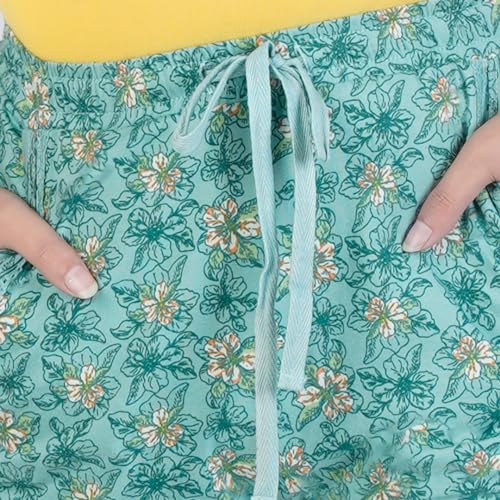 Image of Rupa womens Rupa COLORS Playsure Printed Pyjama for Women Leisurewear, Floral Print Loungewear
