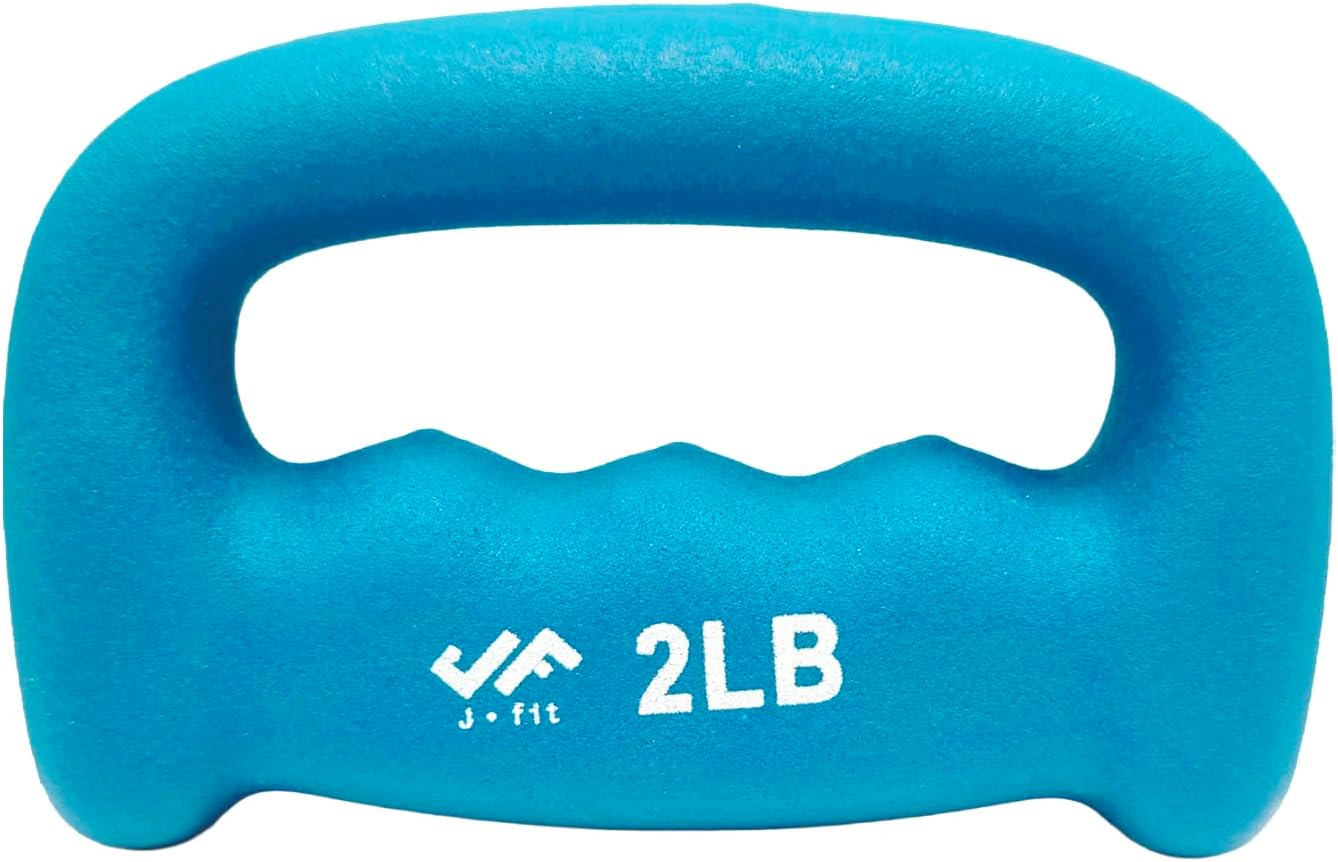 JFIT j/fit 2lb Neoprene Grip Dumbbell Weight