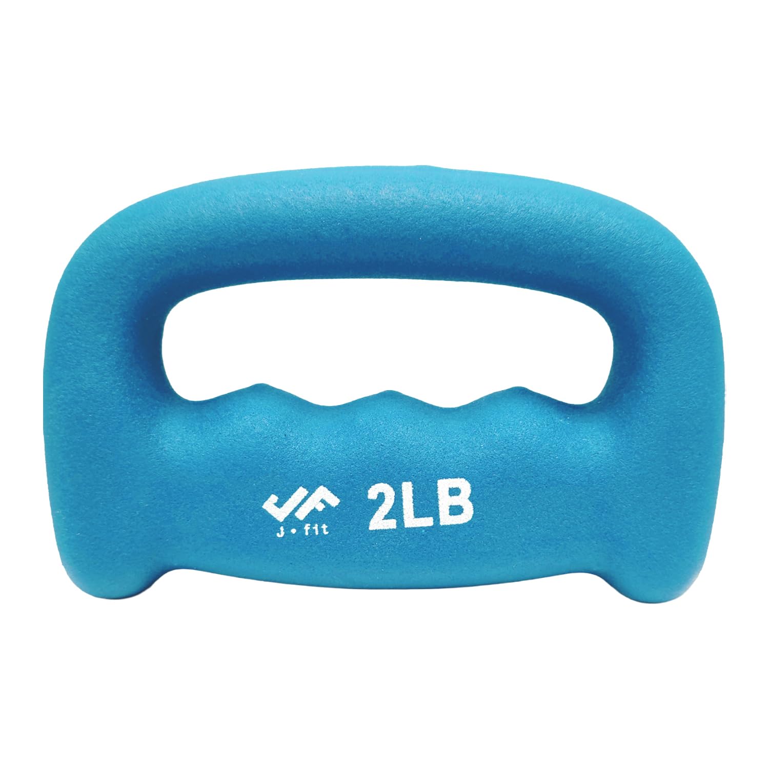 JFIT Neoprene D Grip Dumbbells - Single Weights 1LB-5LB - Premium Non-Slip, Hand Weights, Ergonomic Design