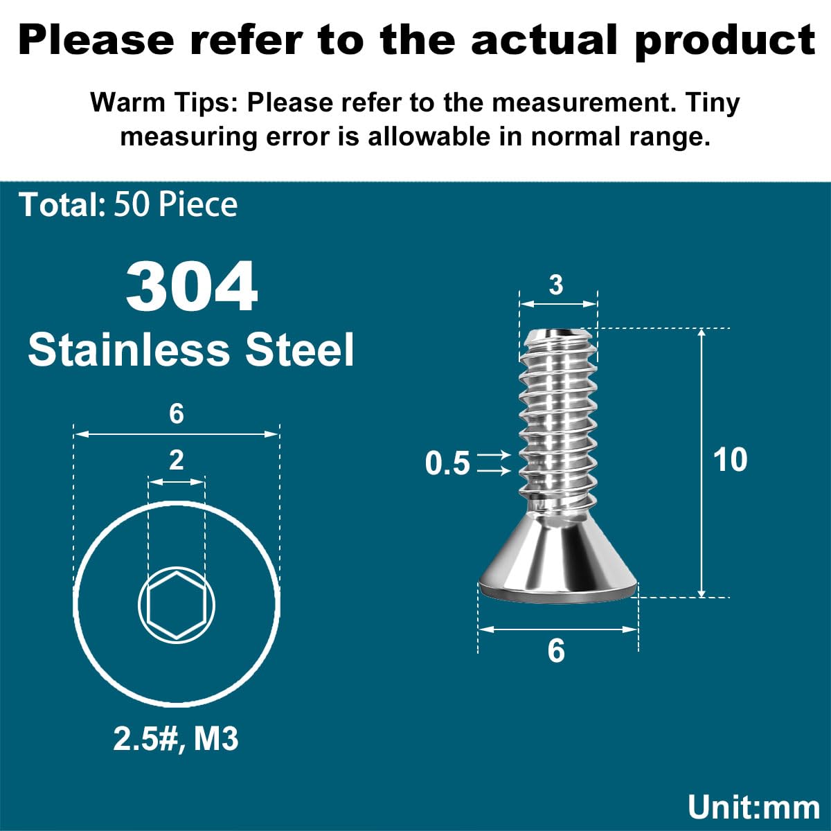 Drenky M3 Bolts - Image 2